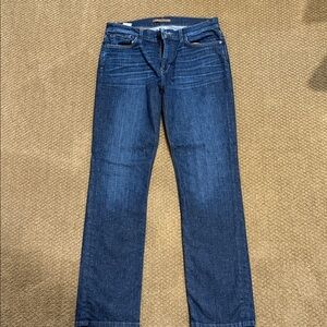 Joe's Jeans Dark Blue Straight Leg Denim